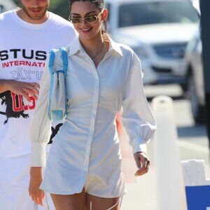 Danielle Guizio Ruched Button Up Dress Sage Green Size Small